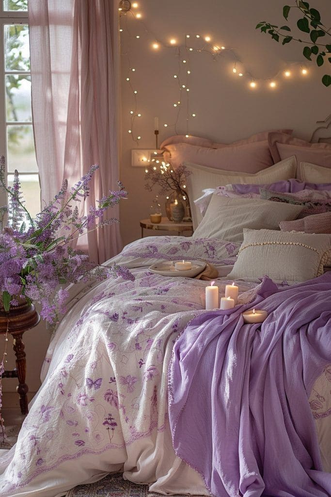 Romantic Lavender Glow