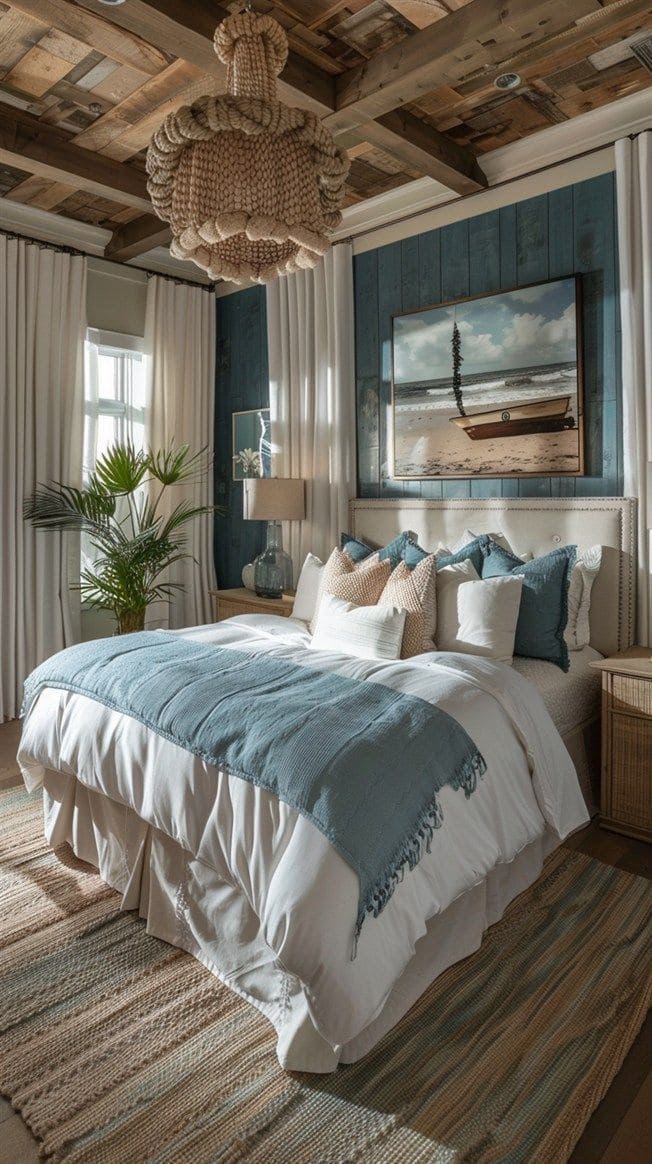 Rustic Coastal Retreat with Nautical Charm