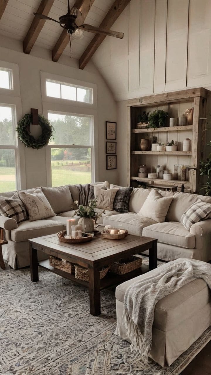 Rustic Cozy Country Chic Haven