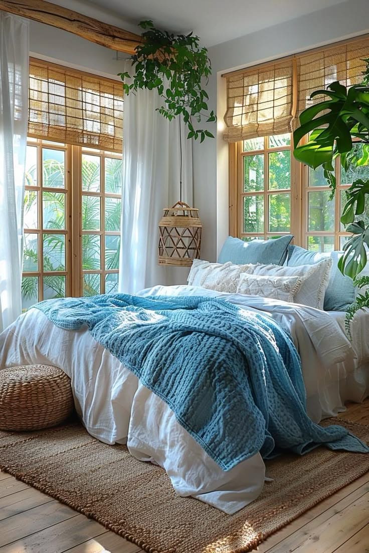 Serene Coastal Escape with Natural Touches