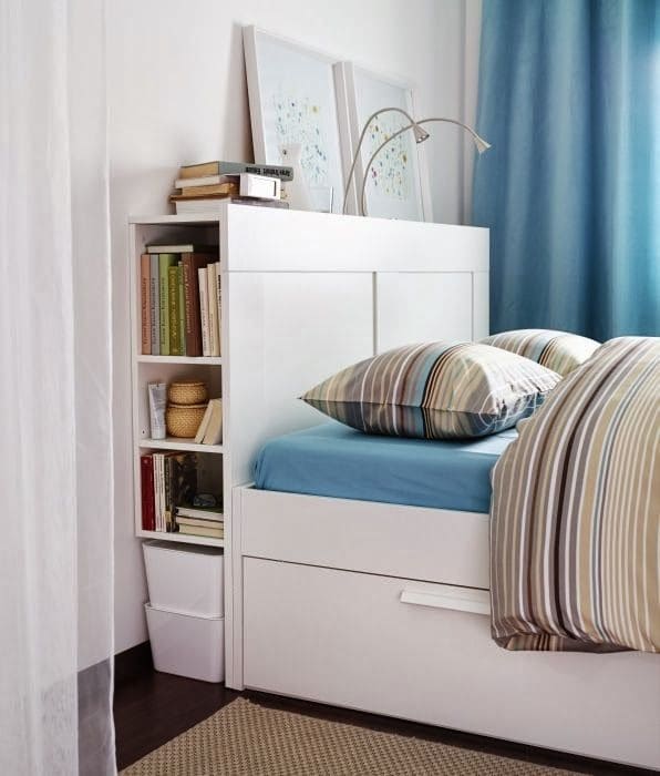 Smart Headboard Storage for Compact Spaces