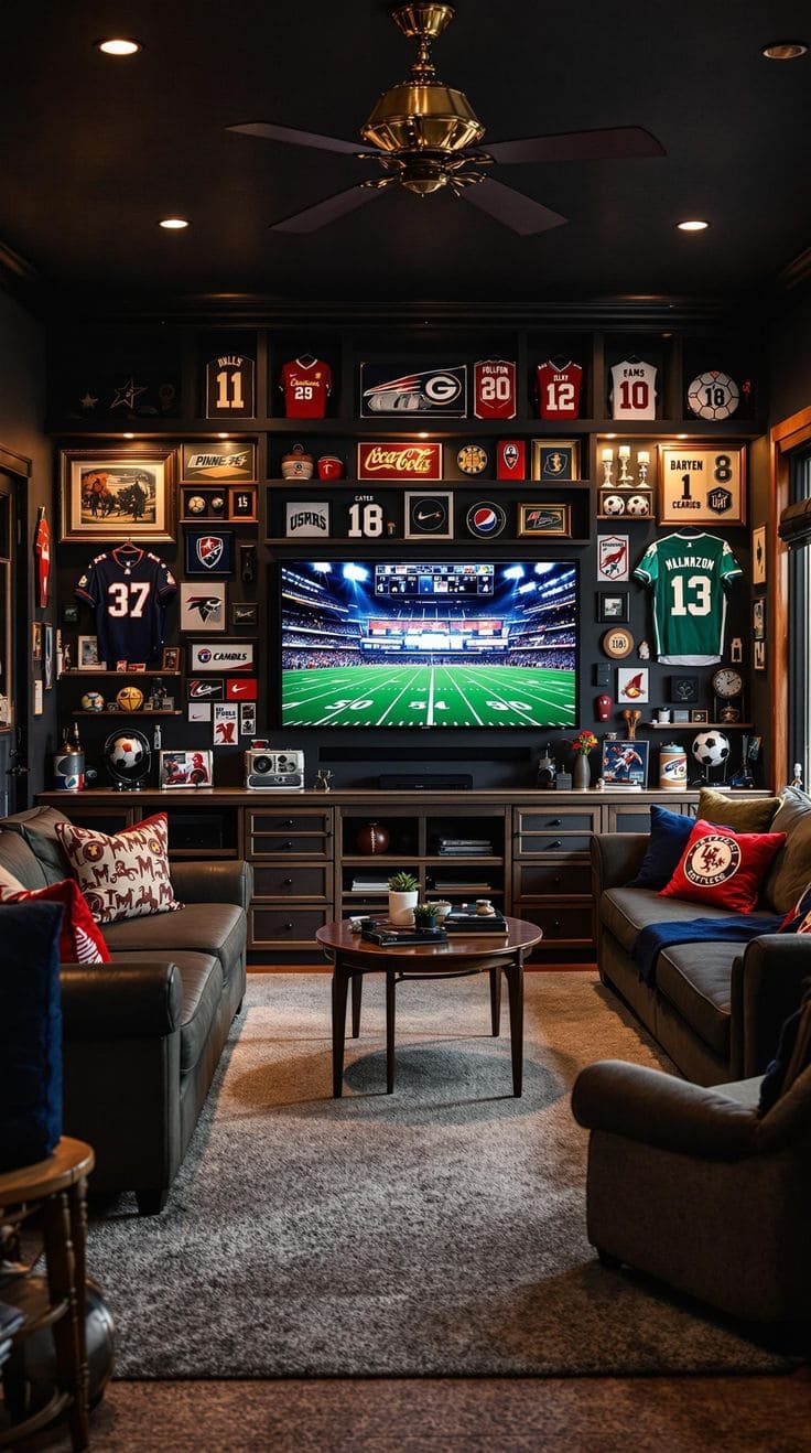 Ultimate Sports Fan TV Lounge