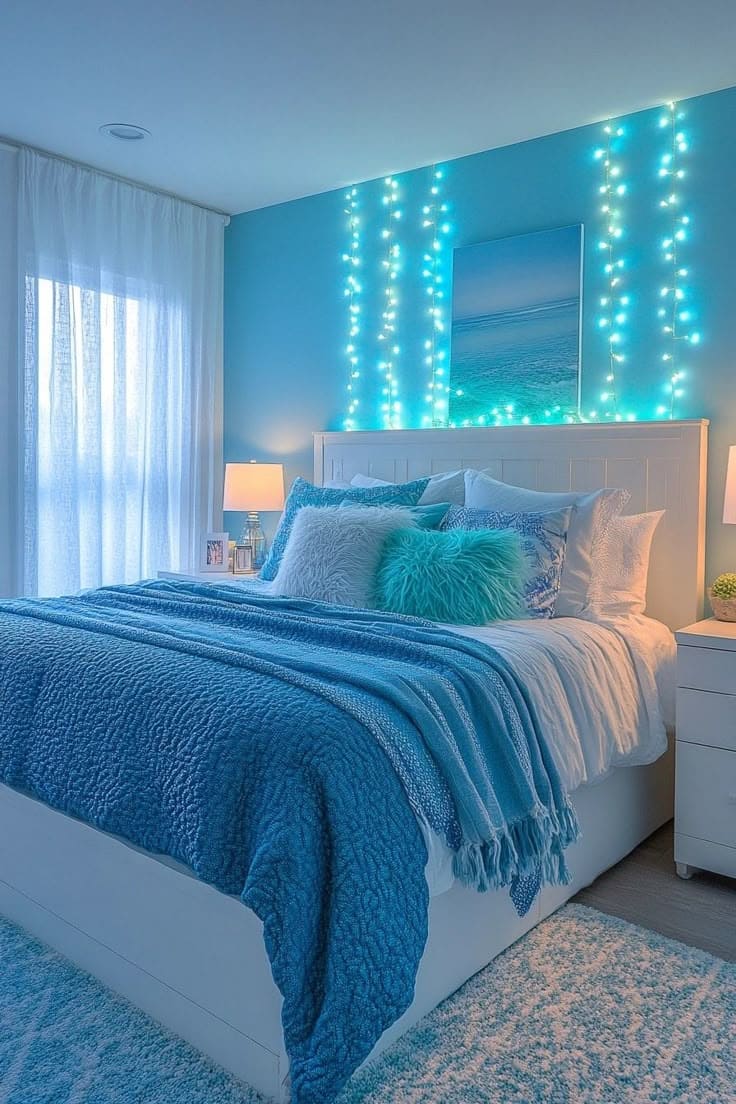 Vibrant Ocean Glow Beach Retreat