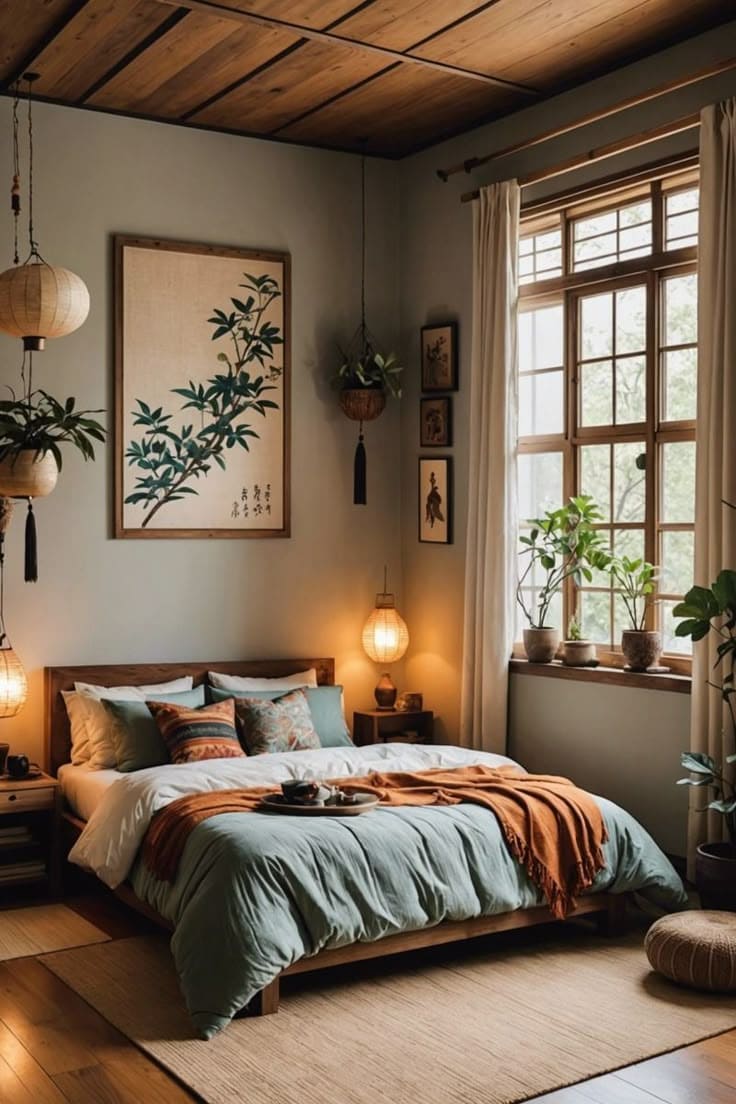 Zen Tranquil Eco Bedroom Escape