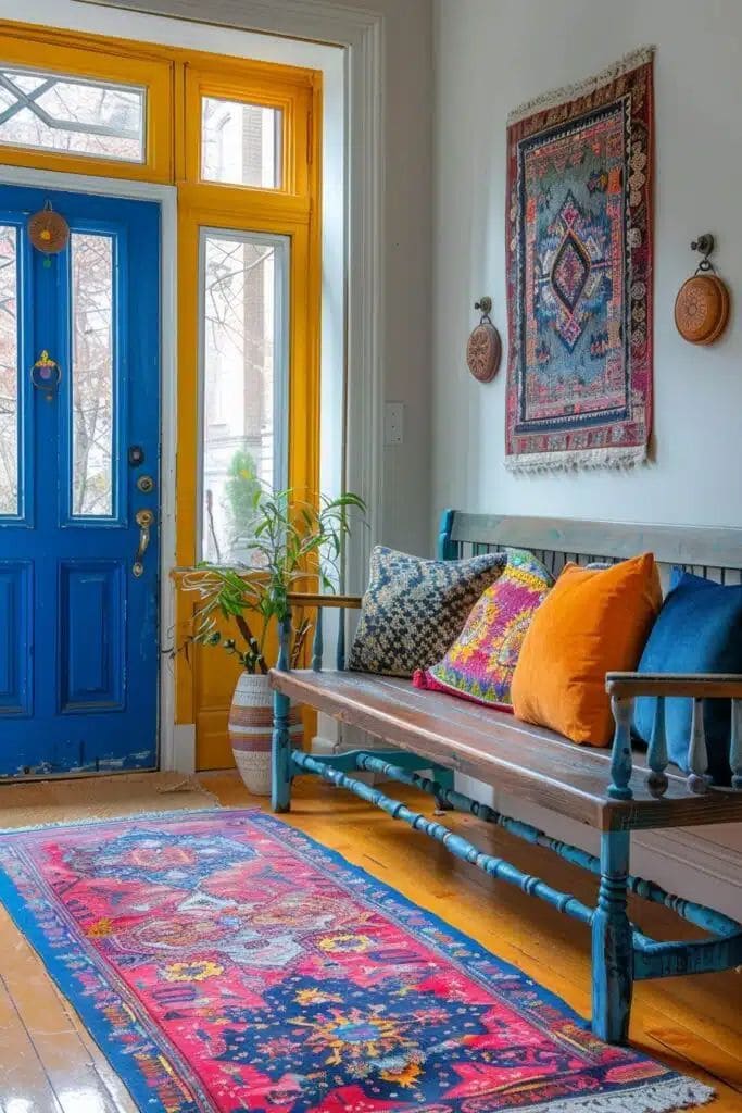 Colorful Vibrant Boho Retreat