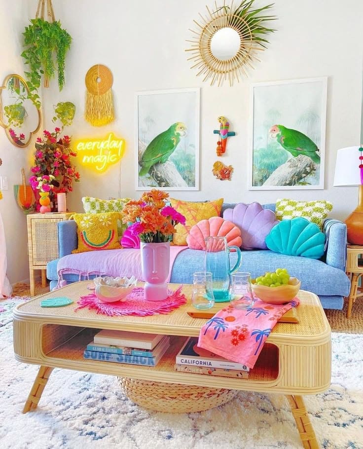 Dreamy Coastal Colorful Escape