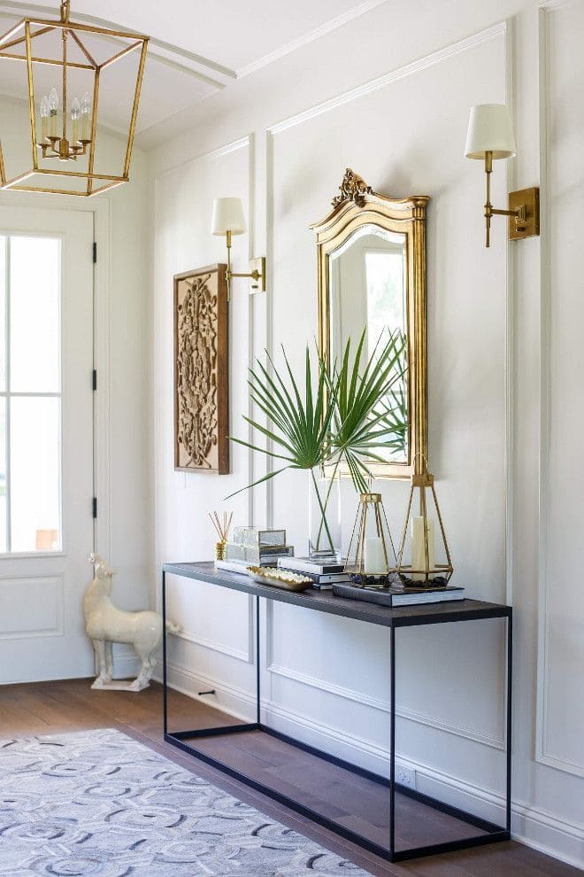 Modern Gold Mirror Haven with Flair