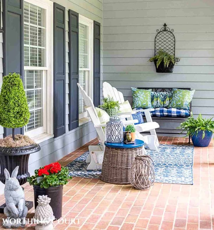 Vibrant Eclectic Garden Nook